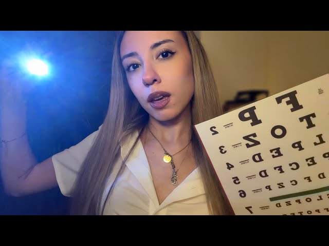 ASMR Examen de la Vista 👀 Revisión Completa 
