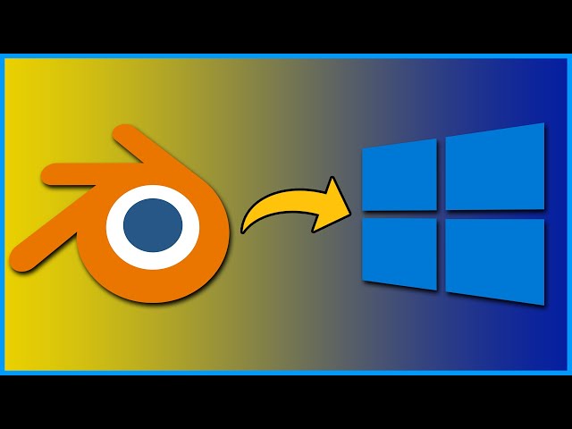 Blender Installation Guide Episode 0