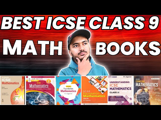 ICSE Best Math Book for Class 9 | ICSE MATH - Manish kaushik