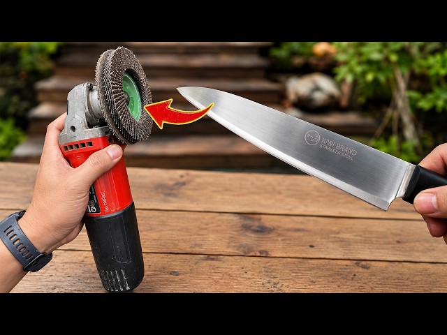 The world's best knife-sharpening technique that few people know about! Simple and effective.