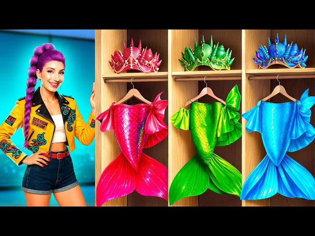 Rumi Glow Up into a K-Pop Mermaid! K-Pop Demon Hunters makeover in Real Life