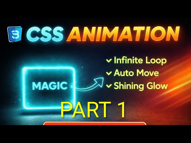 CSS Animation Tutorial in Hindi | CSS Animation Effects with Example | Part-1