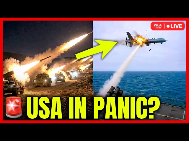 BREAKING LIVE: Iran Just Unleashed A WEAPON No One Knew Existed To BLOW UP US Deadliest Drone