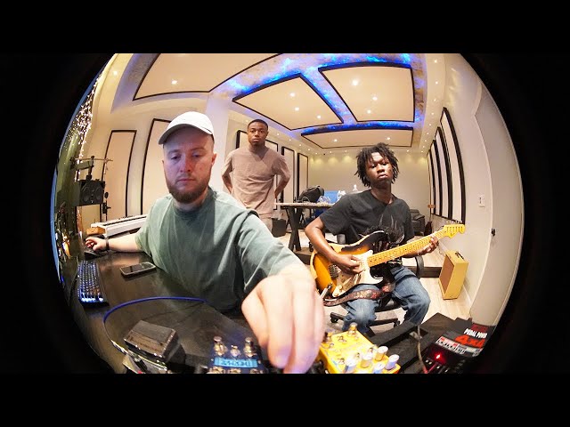 Making beats for DANIEL CAESAR | Making R&B with LIVE Instruments | Producer Vlog 087