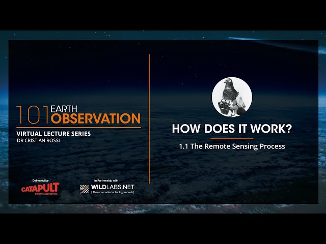 Earth Observation 101 - 1.1: The Remote Sensing Process