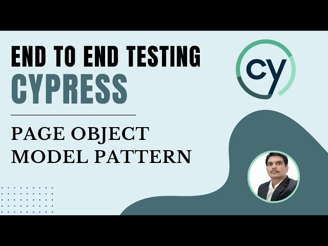 Part 21: Cypress E2E Web Automation | Page Object Model Pattern in Cypress
