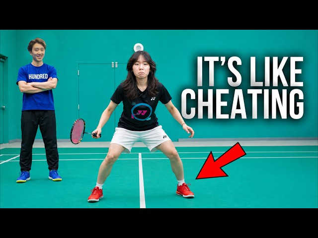 Why Nobody Taught You This Badminton Footwork Secret (ft. TechJoyce)