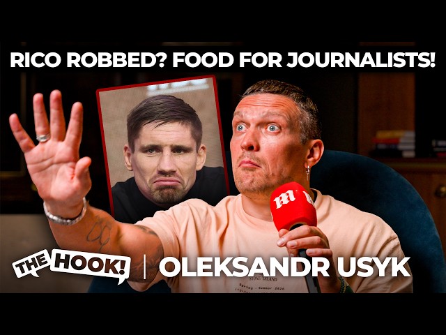 Oleksandr Usyk Breaks His SILENCE on the Rico Verhoeven Controversy| The Hook