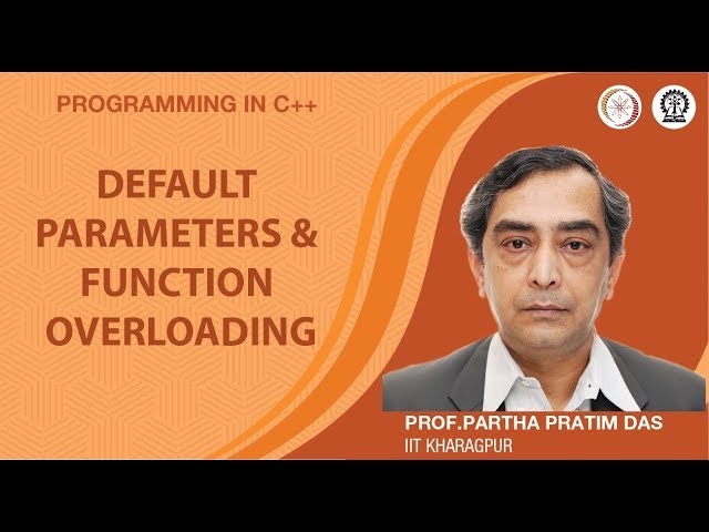 Default Parameters and Function Overloading (Lecture 12)