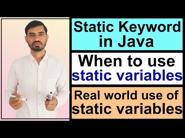 Static Variables in Java (Hindi) || Static Keyword in Java