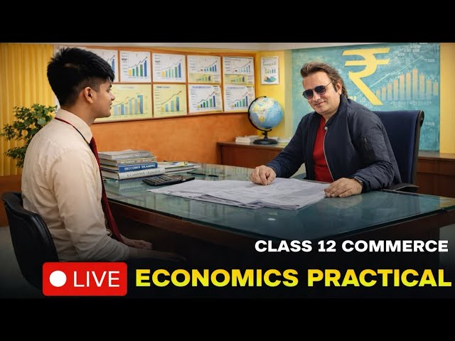 Class 12 Economics Practical 😱 | Most Important Viva Questions | Commerce Exam 2026 #cbse #class12 