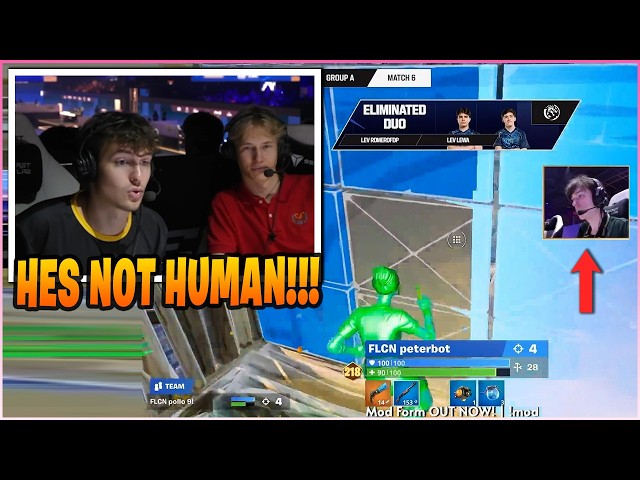 CLIX & MR SAVAGE Shocked SPECATING PETERBOT & POLLO INSANE Back To Back Win AT $1 MILLION EWC LAN