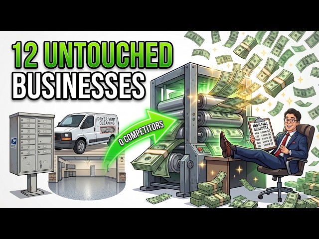 12 BUSINESSES With Surprisingly Little Competition
