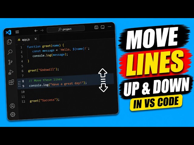 How to Move Lines Up and Down in VS Code (2026 Keyboard Shortcut)