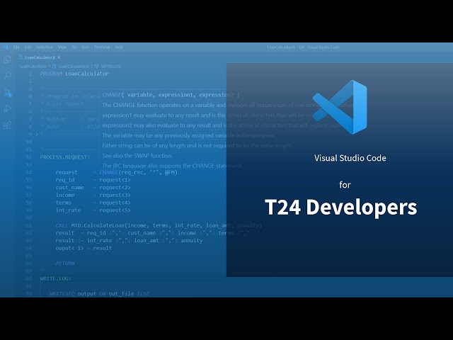 T24 Programming - How visual studio code can boost your productivity | VS Code for T24 Developers