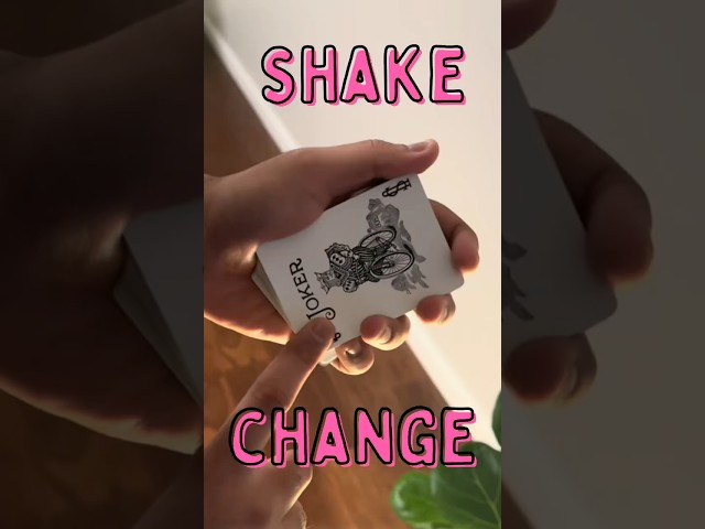 Shake Change Card Trick Tutorial - Easy Magic Revealed!
