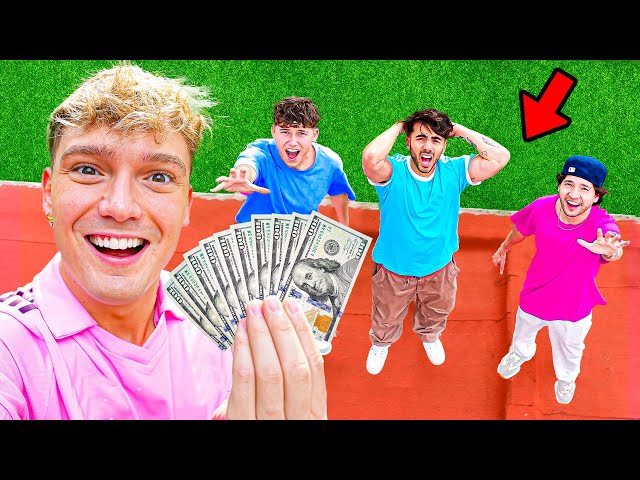 EL ÚLTIMO EN BAJAR DEL TECHO GANA $10.000!