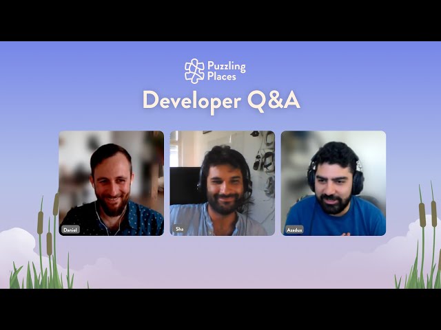 Q&A with Puzzling Places devs