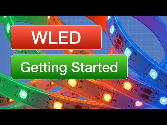 WLED on ESP32 – Setup Guide (with Audio Reactive)
