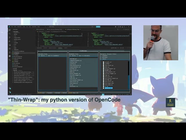[HKOSCon 2026] Thin Wrap my python version of OpenCode - Jules LEIDELINGER