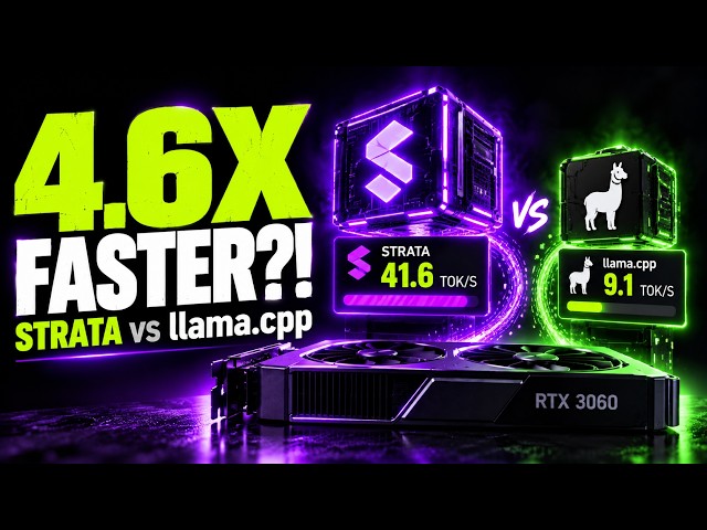 Strata Just Beat llama.cpp on a 12GB GPU
