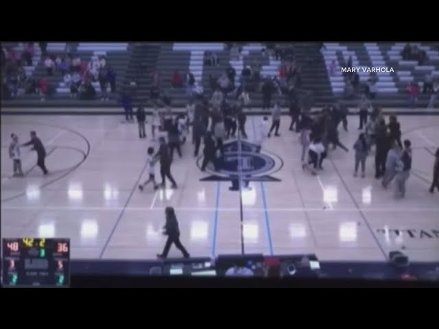 18-year-old man charged after Lorain High School basketball game ends early due to on-court brawl
