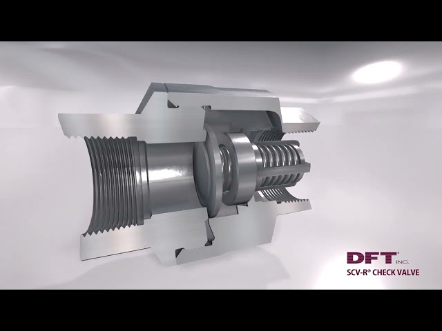 DFT® SCV-R Inline Restrictor Check Valve | For Higher Back Pressure Applications