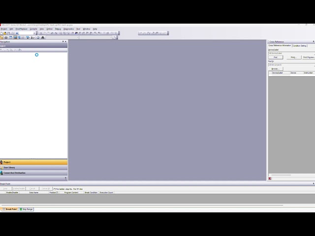 How to open Program back up and simulation PLC