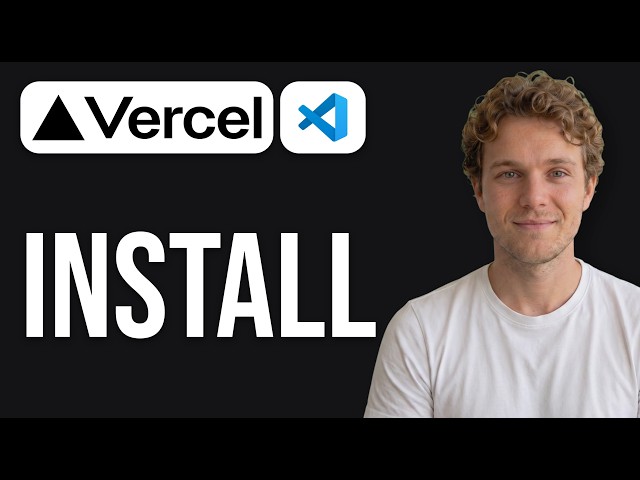 How to Install Vercel in VS Code (Step by Step)