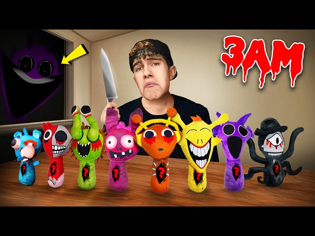 (¿QUÉ HAY DENTRO?) ¡ABRIENDO TODAS LAS MUÑECAS MALVADAS DE SPRUNKI a las 3 AM!!