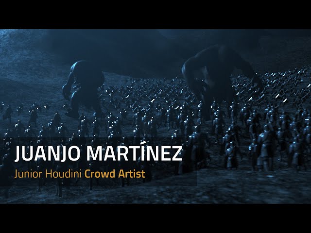 Juanjo Martínez // Houdini Crowd Artist - VFX Reel 2021