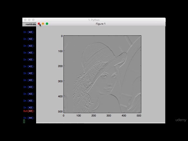 Convolution example with images: Edge Detection