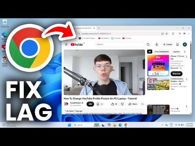 How To Fix YouTube Lagging/Stuttering In Google Chrome - Tutorial