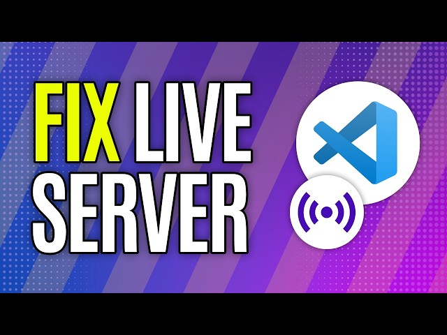 Fix: Live Server Not Working in VSCode | This Site Cant Be Reached Issue!!