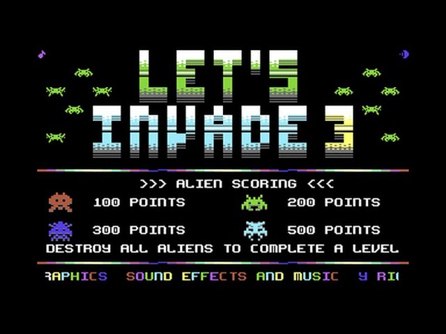 🕹️ C64-Game/2025: Let's Invade 3 | by Richard of TND