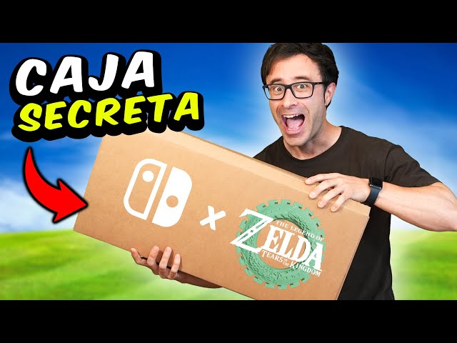 He Recibido Esta CAJA MISTERIOSA de ZELDA Tears of the Kingdom 😱 Nintendo Switch