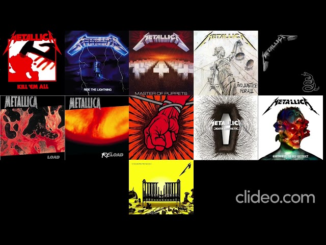 Metallica: all full albums played at the same time