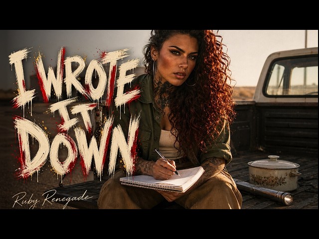 I WROTE IT DOWN 🖊 Outlaw Country | Nineteen Years, Four Pages | Ruby Renegade