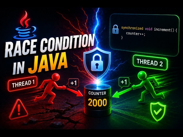 # 73 _ Race Condition in Java | Thread Safety and Synchronization