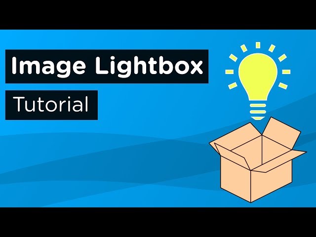 Simple Image Lightbox Tutorial