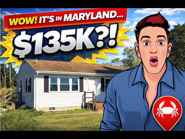 4 Acre Property for $135k. And...it's in Maryland