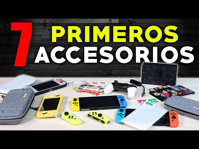 The 7 accessories you should buy first for your Nintendo Switch 👍 (very urgent)