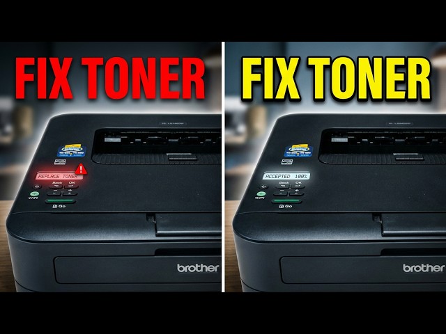 How to Reset The Toner Counter on your Brother Printer