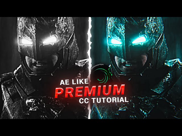 GET AE Like Quality CC In ALIGHT MOTION | Tutorial + Preset