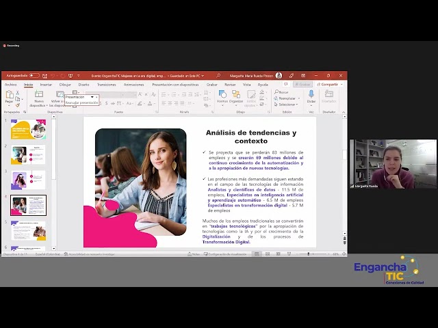 #EnganchaTIC | Mujeres en la Era Digital, empoderamiento en el sector TI - Margarita María Rueda