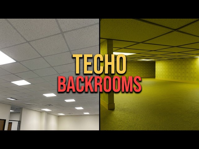 How to Make the Backrooms CEILING and LIGHTS in Blender | Ep. 2