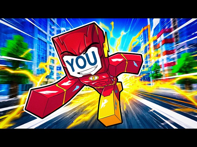 YOU are THE FLASH in Minecraft!