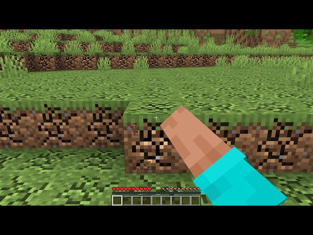 Minecraft But Breaking One Block BREAKS THEM ALL