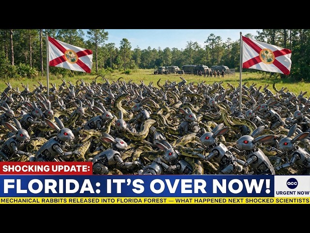 Florida Released Robotic Rabbits to Kill Pythons in the Everglades — What Happened Next Is INSANE