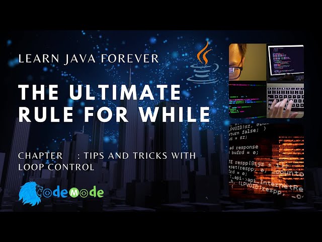 The ultimate rule for While in java | Rules of while loop
